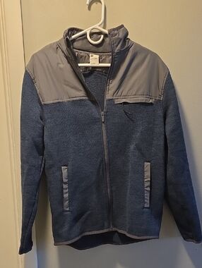 all in motion Blue and Gray Performance Jacket